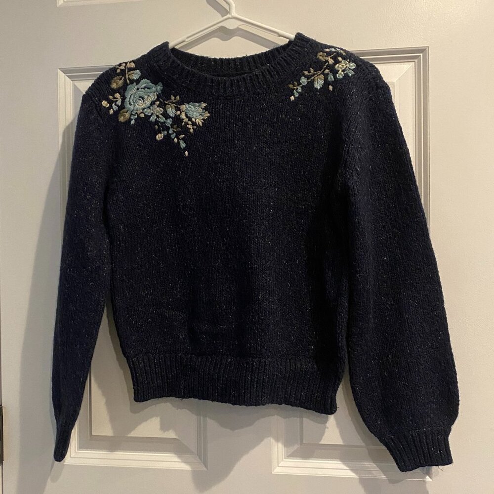 Abercrombie Embroidered Sweater